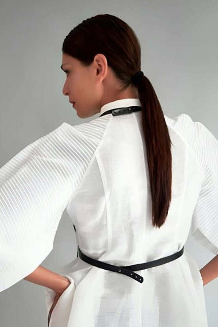 Lisinya41 Gömlek Üzeri Deri Aksesuar, Şık Deri Harness